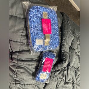 Lilly Pulitzer GWP makeup case sleep mask and coffee mug